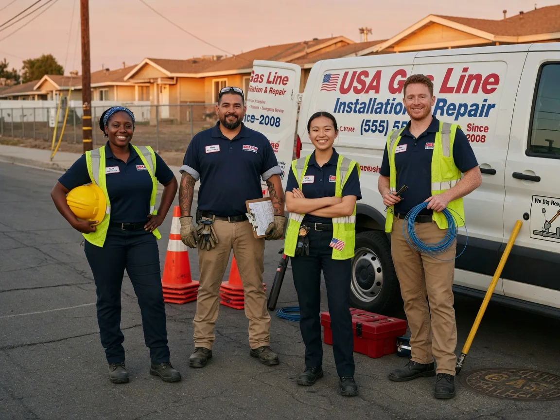 Gas Line Installation company in Proctorville, NC